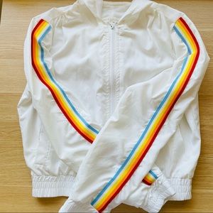 Dolls Kill Hot & Delicious Rainbow Jacket